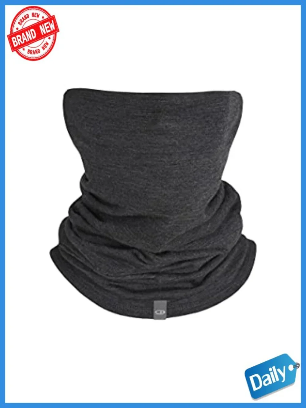 Merino Wool Neck Gaiter Ski Face Mask Unisex Buff